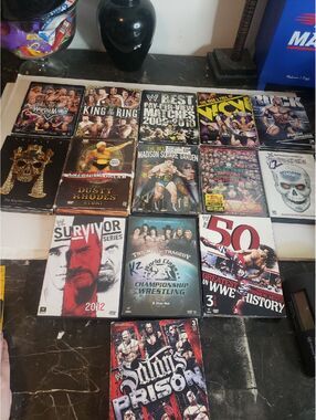 WWE Wrestling DVDs Lot x14